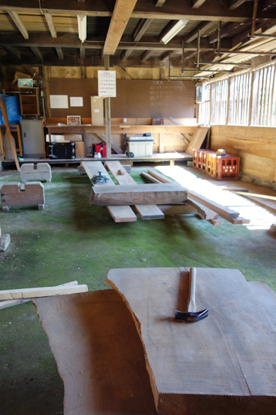 東稲葉家の制作小屋
