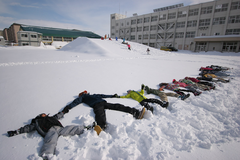 身近な雪でどんなことが出来るかを日々試す