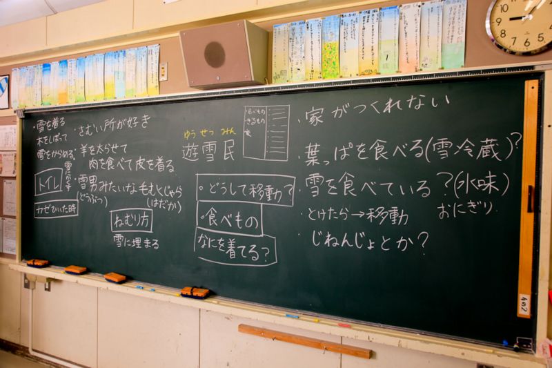 2014年遊雪民の村藻岩小学校