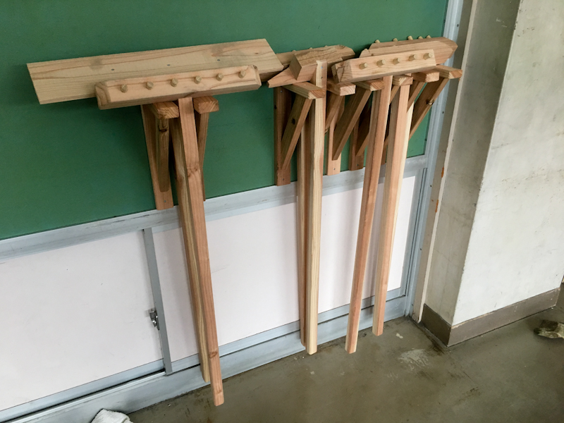 作庭の道具。